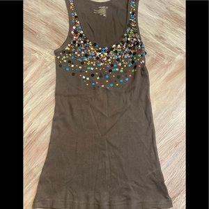 Sequin Tank Top
